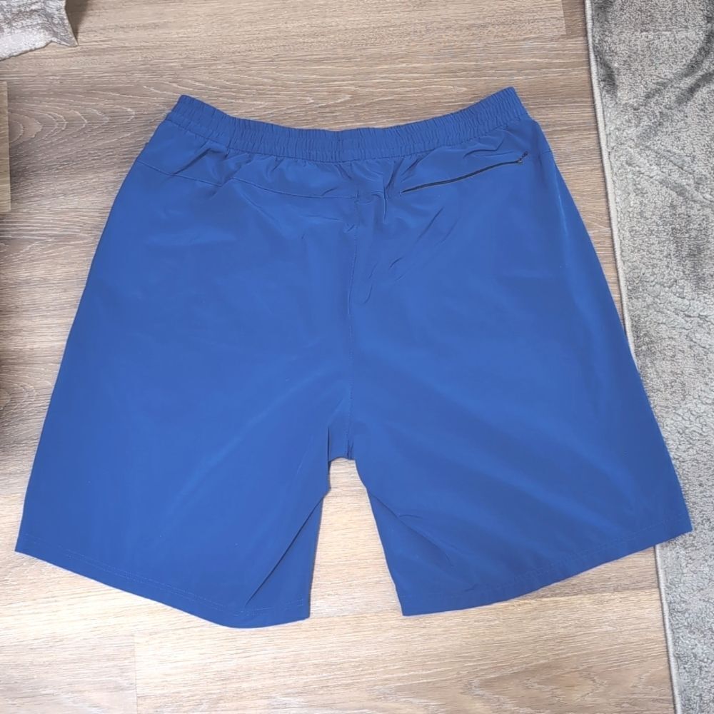 Outdoor Voices Blue Workout Shorts Size Large - Picture 2 of 10